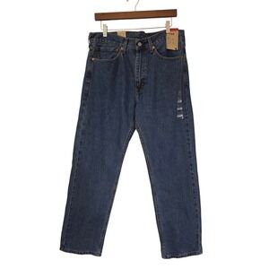 Levi's Jeans 505 Regular Fit‎ Straight Leg Mens 34x29 Blue NWT $74.95 005054891
